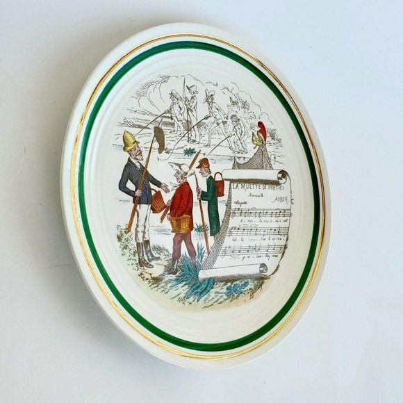 Antique Plates, 2 Parry Vielle PV French Limoges - Picture 10 of 10